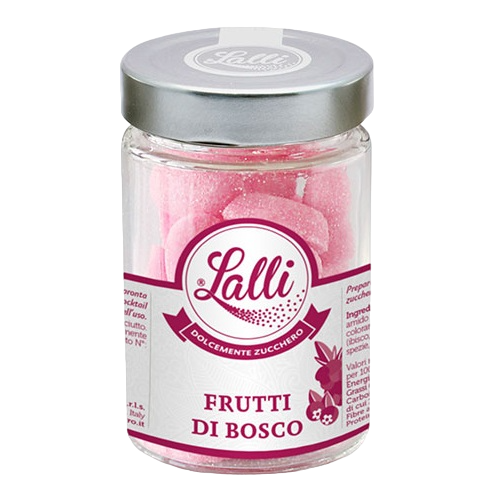 Lalli Zucchero Cuoricini di Zucchero Frutti di Bosco