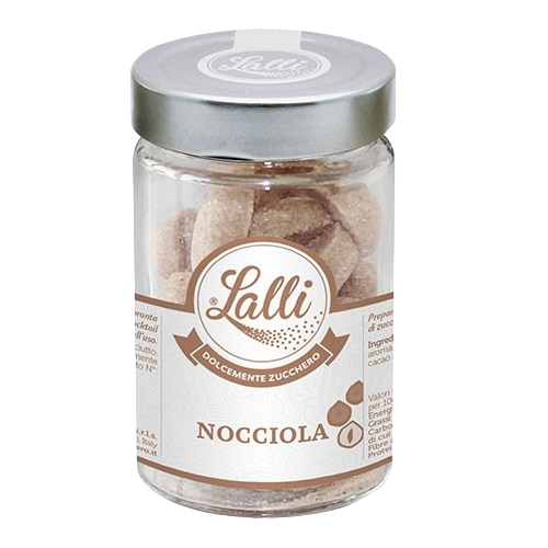 Lalli Zucchero Cuoricini di Zucchero Nocciola